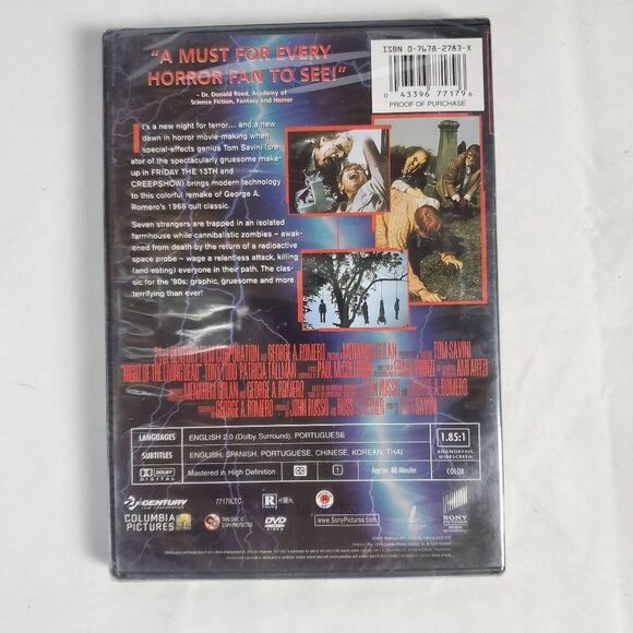 Night of the Living Dead (DVD, George A. Romero) - Picture 2 of 2